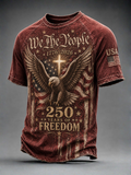 Men's American 250th Anniversary Print Top