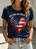 Women's USA 250th Celebration Short Sleeved T-Shirt