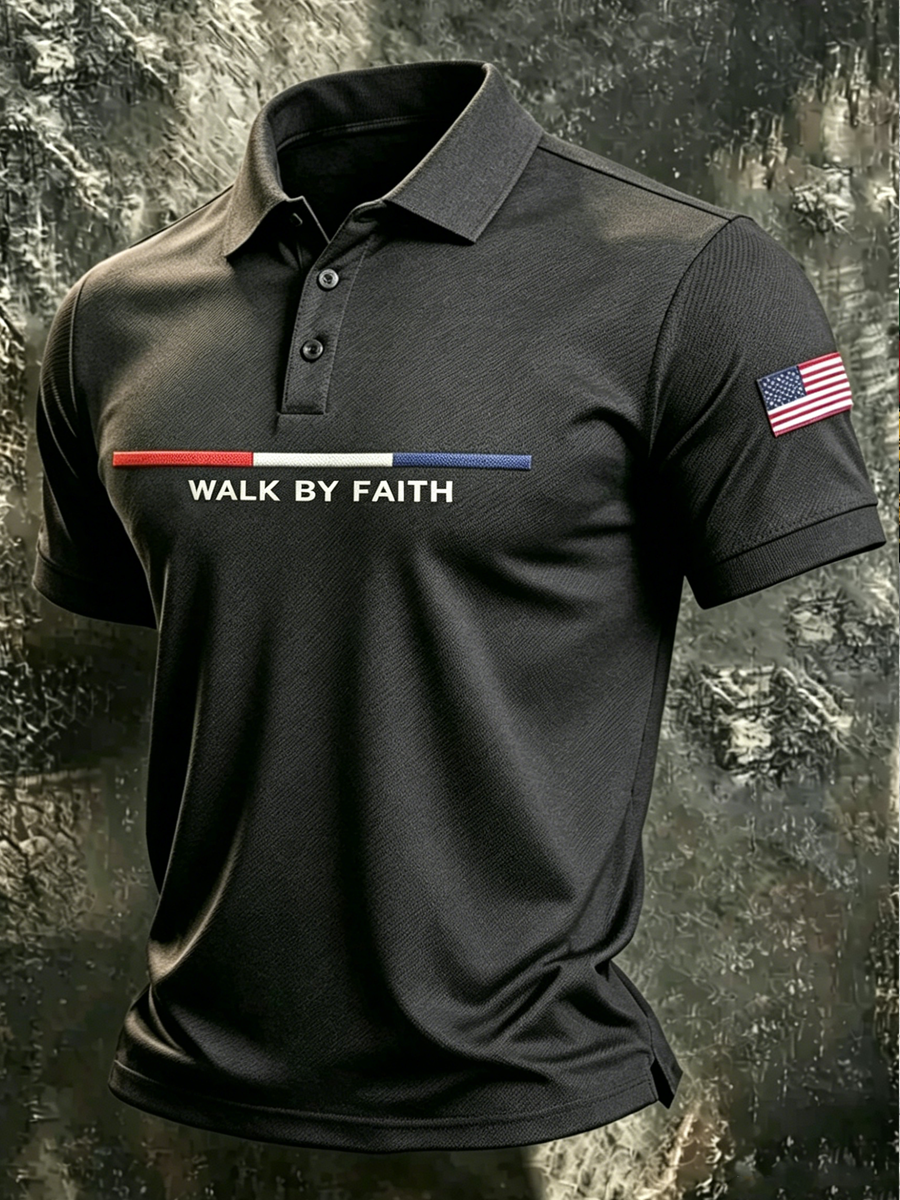 Men's 250th Anniversary Faith Casual Collar Shirt