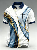 Men's Faith Casual Short-Sleeve Polo Shirt