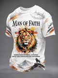 Men'S Faith Printed T-Shirt