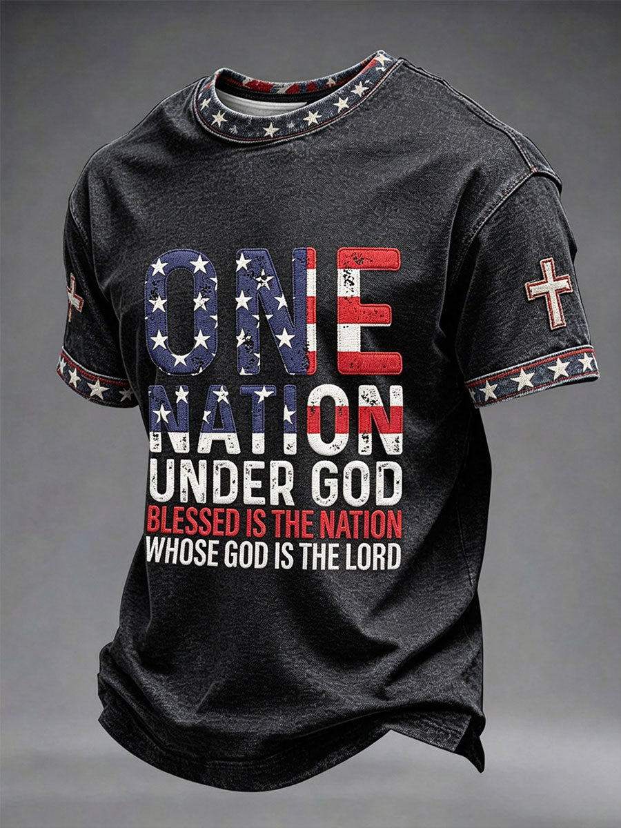 Men'S Faith Printed T-Shirt