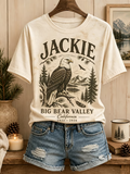 Women's Animal Print Casual Top
