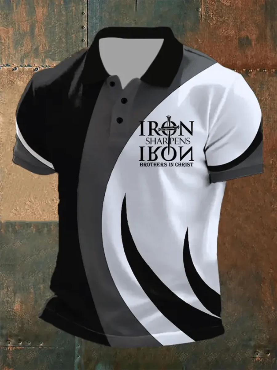 Men'S 250Th Anniversary Faith Casual Polo Shirt