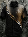 Men's Faith Printed Casual Shirt