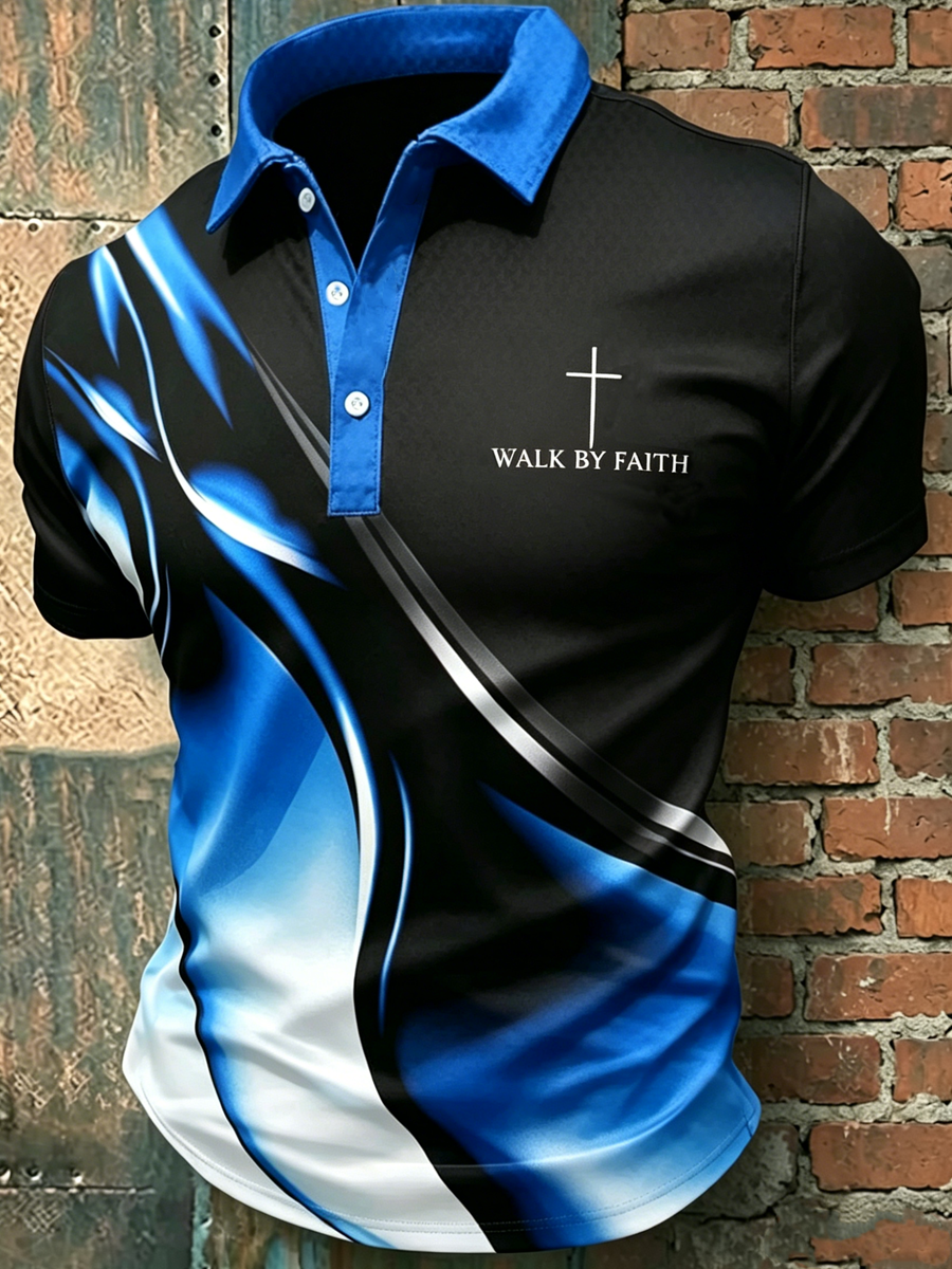Men'S 250Th Anniversary Faith Casual Polo Shirt