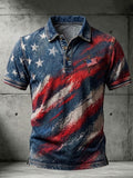 Men's 250th Anniversary Print Short-sleeve Polo Shirt