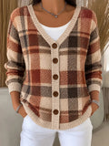 Women'S Cardigan Style Knitted Jacket