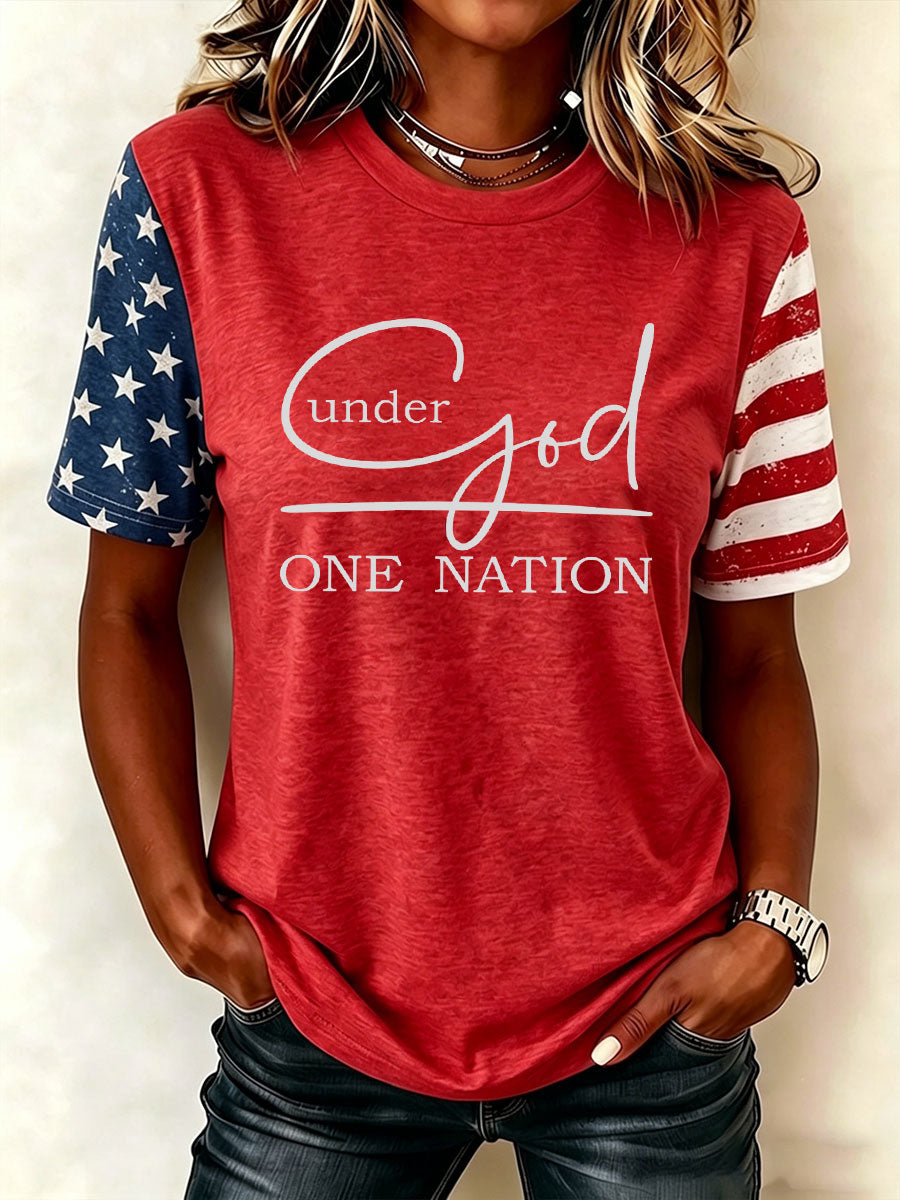 Women's One Nation Under God T-Shirt