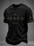 Men's Faith Casual Printed T-Shirt