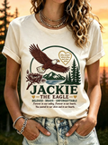 Women's Fly Free Jackie Print Tee