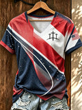 Women's Casual Print Short-Sleeve T-Shirt