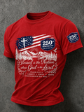 Men'S Faith American 250Th Anniversary Printed T-Shirt