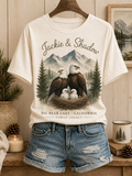 Women'S Casual Bald Eagle