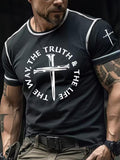 Men'S Faith Printed T-Shirt