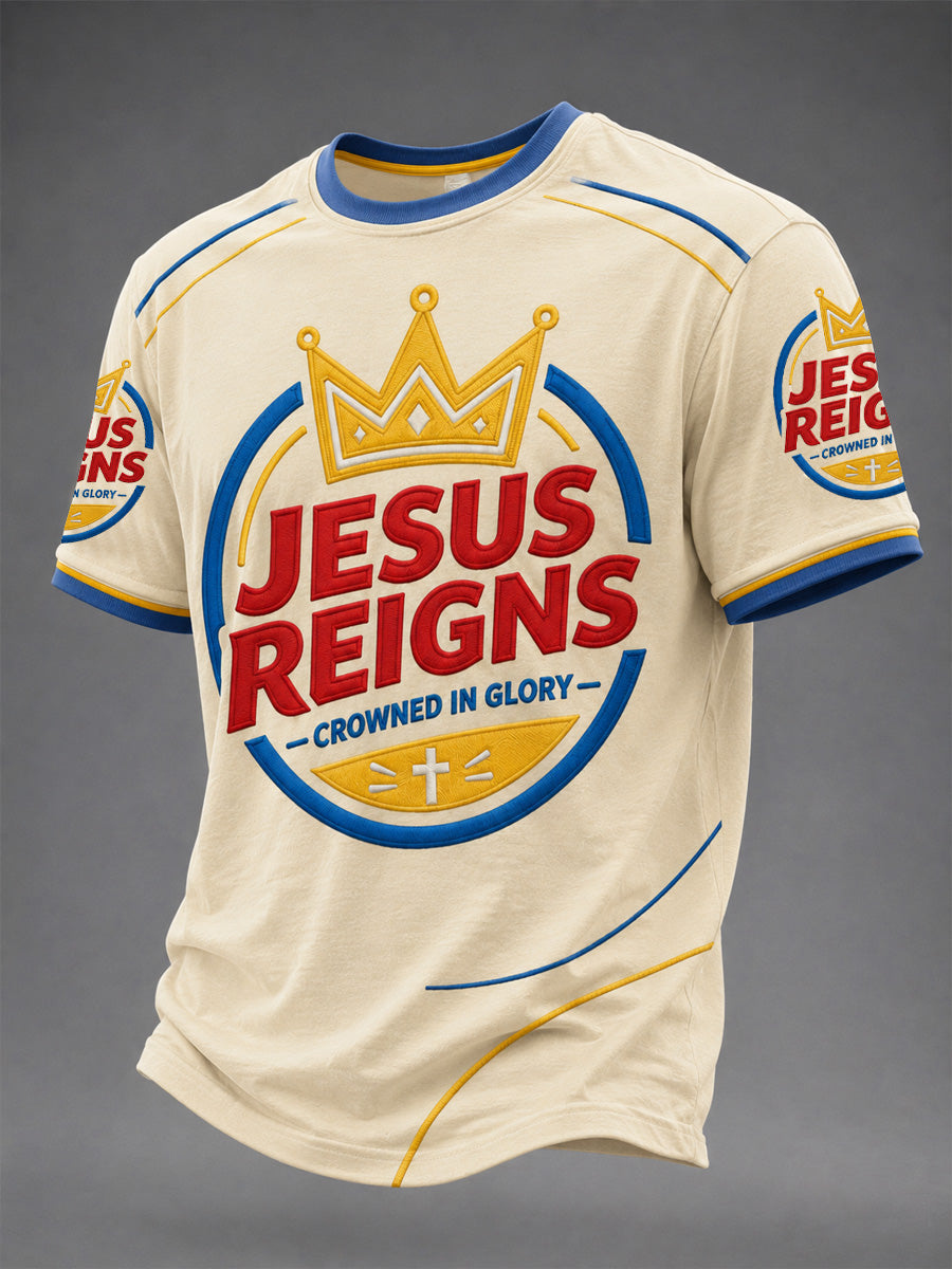 Men'S Faith Printed T-Shirt