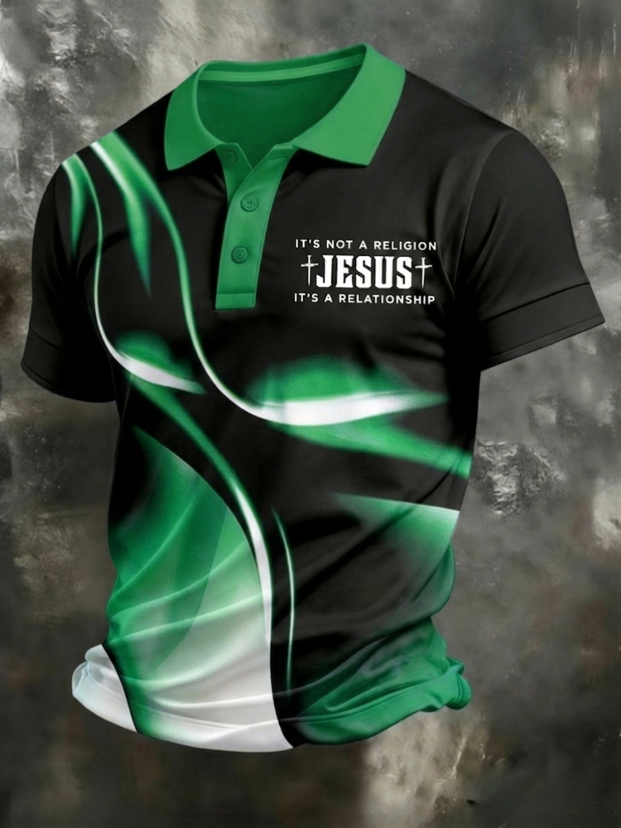 Men's 250Th Anniversary Faith Casual Polo Shirt