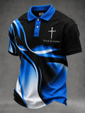Men'S Retro Faith Commemorative Short Sleeved Shirt
