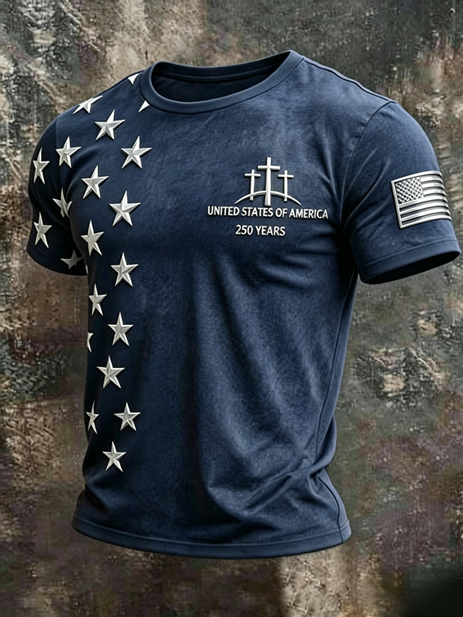 Men'S Faith Printed T-Shirt