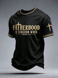 Men's Fatherhood is Kingdom Work T-Shirt