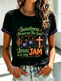 Women'S Casual Retro Faith T-Shirt