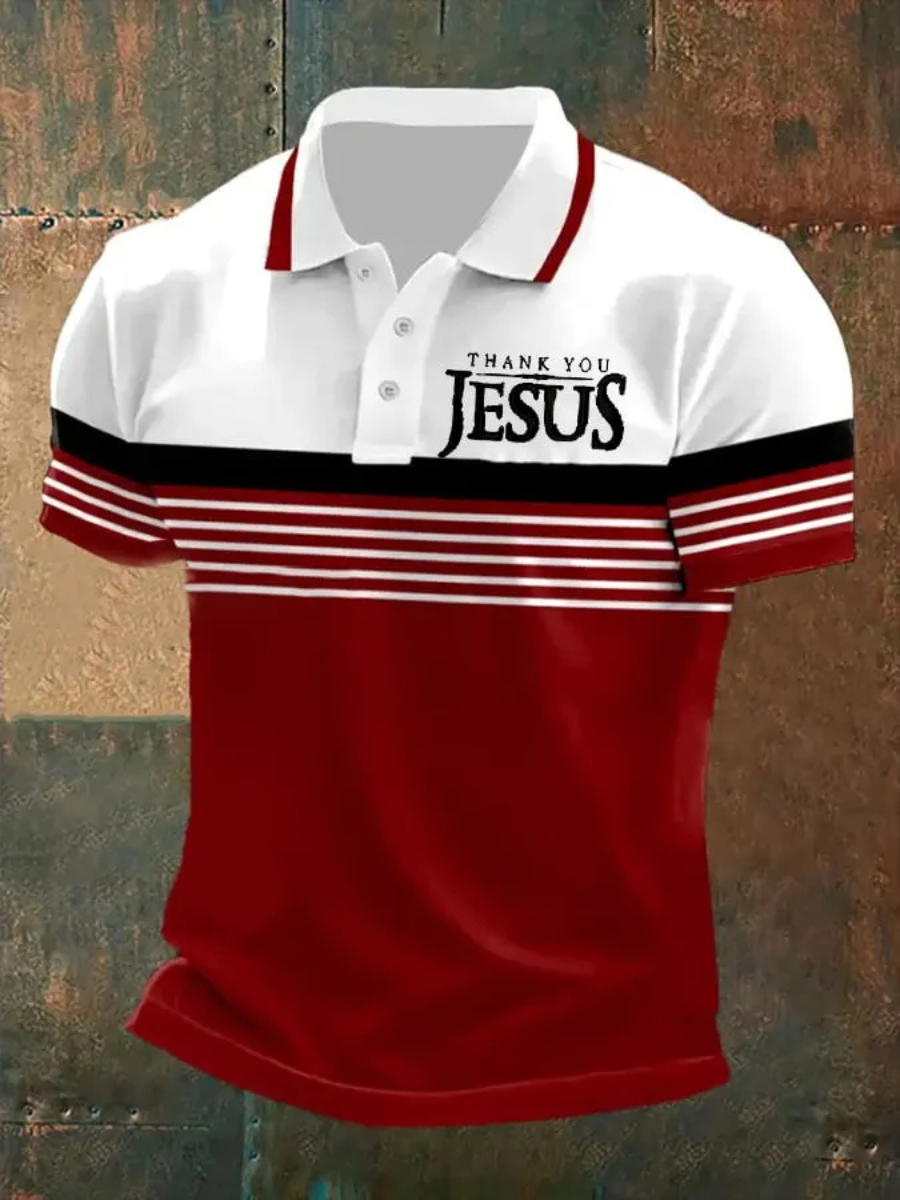 Men's Faith Short-Sleeve Polo Shirt