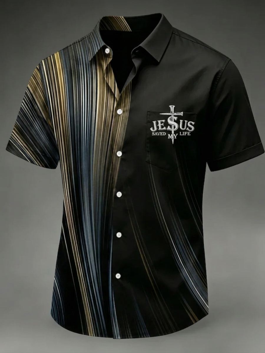 Men's Faith Print Shirt