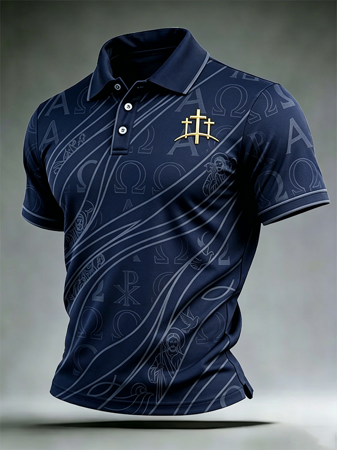 Men's Religious Beliefs Polo Shirt