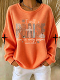 Women'S God Is Faithful In Every Season Waffle Sweatshirt