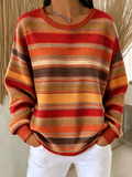 Women'S Gradient Printed Waffle Sweatshirt