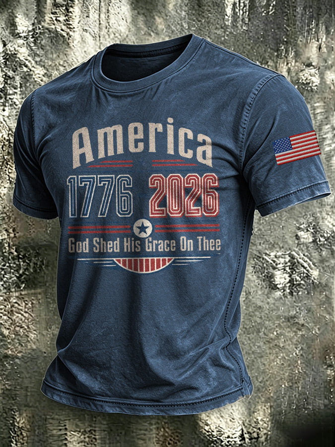 Men'S Faith Printed T-Shirt