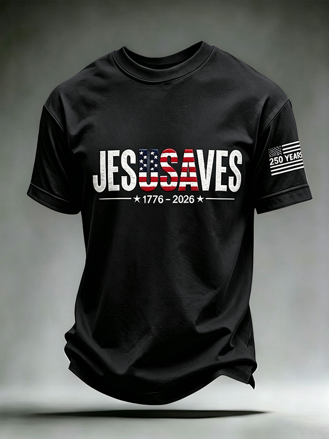 Men's Casual Jesus T-Shirt
