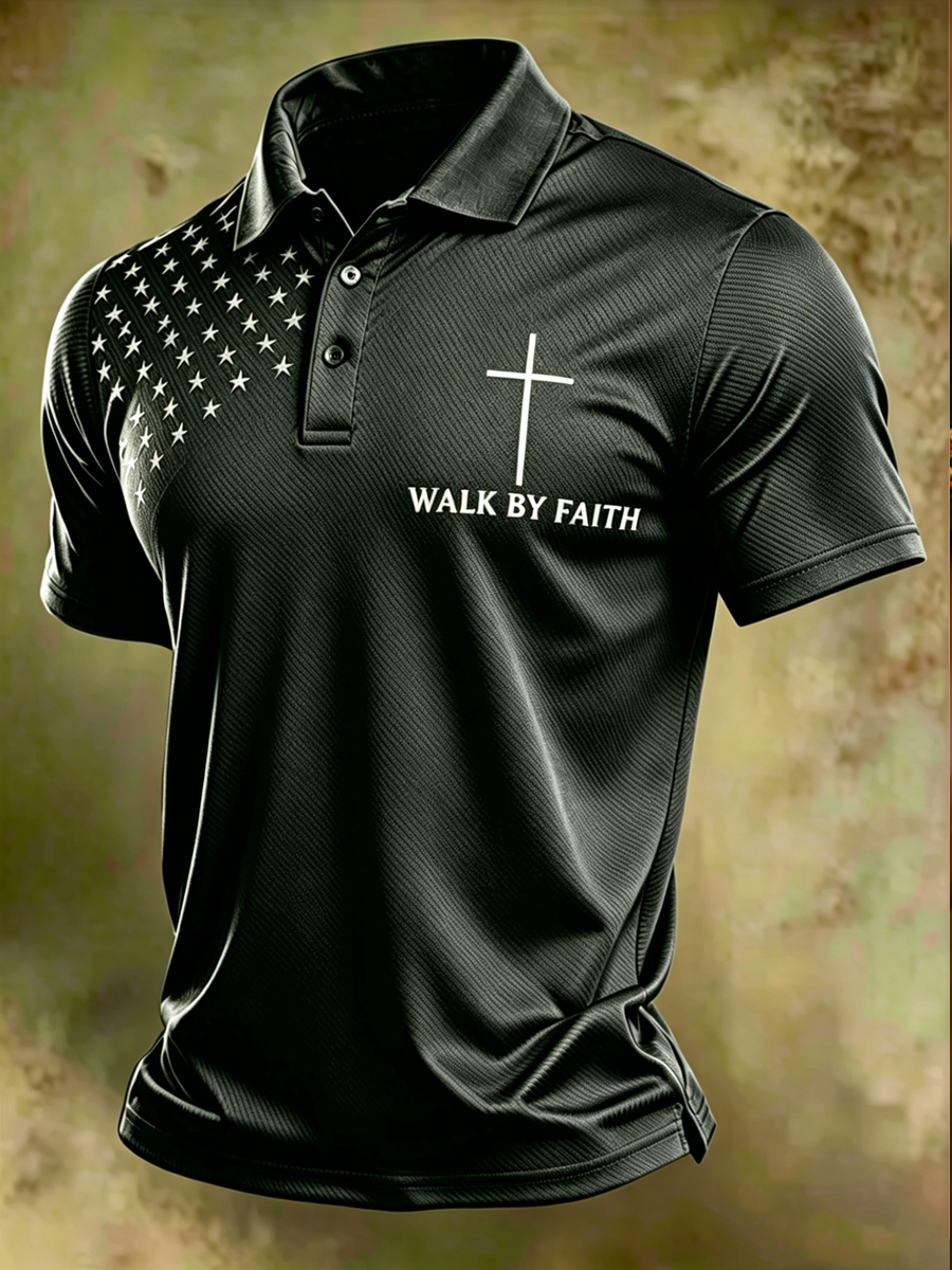 Men's 250th Anniversary Faith Casual Collar Shirt